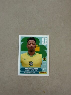 Vinícius Júnior Brazil Soccer Sticker - fifa World Cup stickers